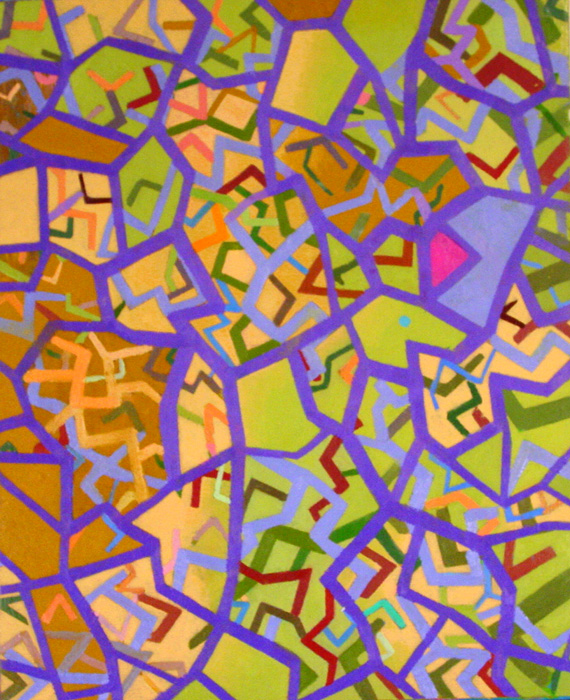 CODE | 21" x 29" | Oil on canvas